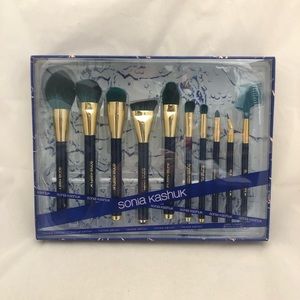Sonia Kashuk Color Crazed Limited Edition Makeup Brush Set NWT